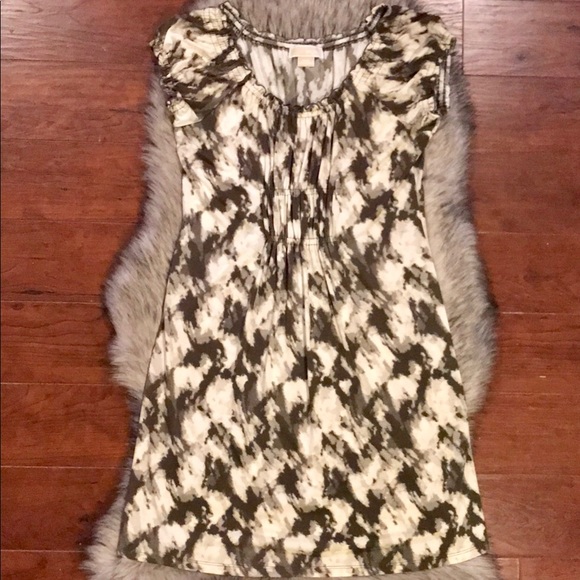 Michael Kors Olive and Grey Dress - Picture 2 of 8